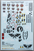 Imperial Knights Transfer Sheet - Games Workshop Decals