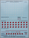 Horus Heresy Transfer Sheet 2 - Warhammer - Authentic Sprue