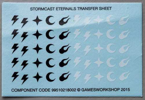 Stormcast Eternals Transfer Sheet - Warhammer - Spare Part