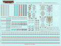 Grand Cathay - Jade Warriors and Lancers Transfer Sheet - Warhammer - Kitbash Bit