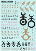Warhammer 40K Emperors Children Transfer Sheet - Games Workshop Decals