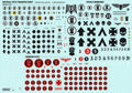 Warhammer 40K Imperial Fists Transfer Sheet  - Games Workshop Decals
