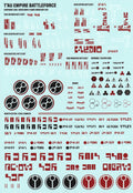 Warhammer 40K Tau Empire Battleforce Transfer Sheet - Games Workshop Decals
