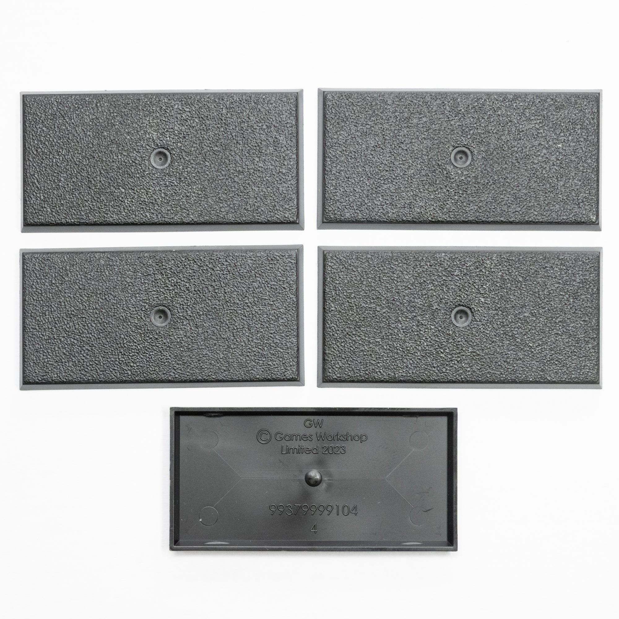 Games Workshop Warhammer 60mm x 30mm Base x 5 - Genuine GW Base